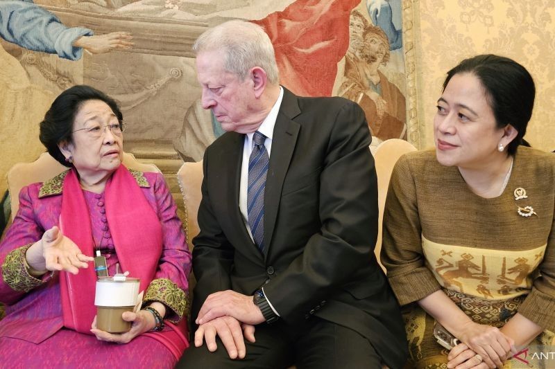 Megawati Ajak Al Gore Diskusi Perubahan Iklim dengan BRIN