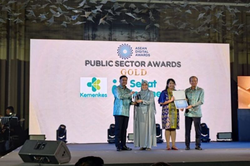 Kemenkes Raih Gold Award ASEAN Digital Awards 2025 Lewat Aplikasi Sehat IndonesiaKu