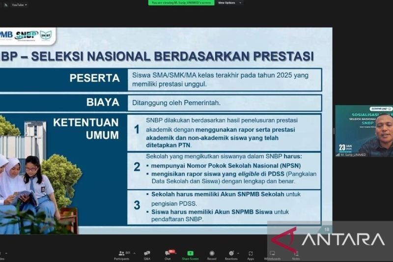 Unimed Buka Pendaftaran 11.652 Mahasiswa Baru Tahun Akademik 2025/2026