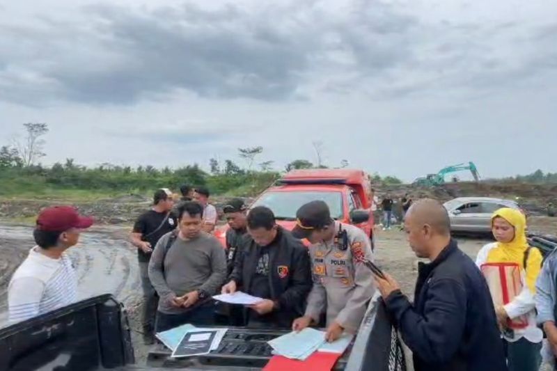 Polres Tasikmalaya Periksa Izin Tambang Pasir Gunung Galunggung