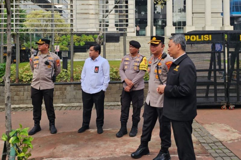 1.172 Personel Polri Amankan Sidang Pleno PHPU di MK