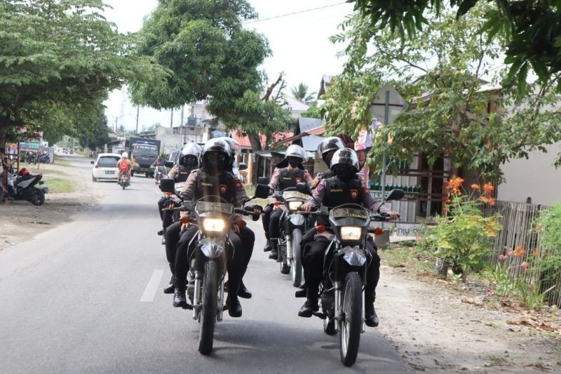 Polres Sigi Jaga Kamtibmas Jelang Putusan Sela PHP Pilkada 2024