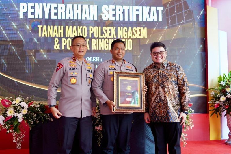 Pemkab Kediri Hibahkan Tanah untuk Polres, Dukung Naik Tipe