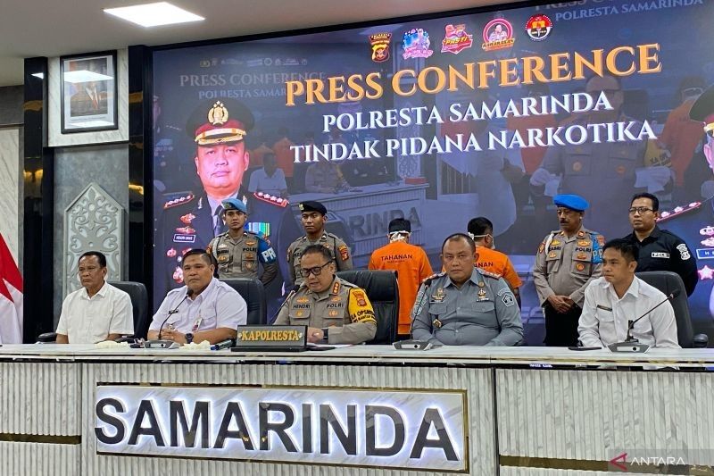 Polresta Samarinda Ungkap Sindikat Narkoba Libatkan Narapidana Rutan