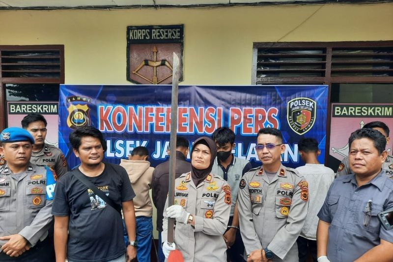 Tawuran Pelajar di Jambi: Enam Pelaku Ditangkap, Lima di Antaranya Anak di Bawah Umur