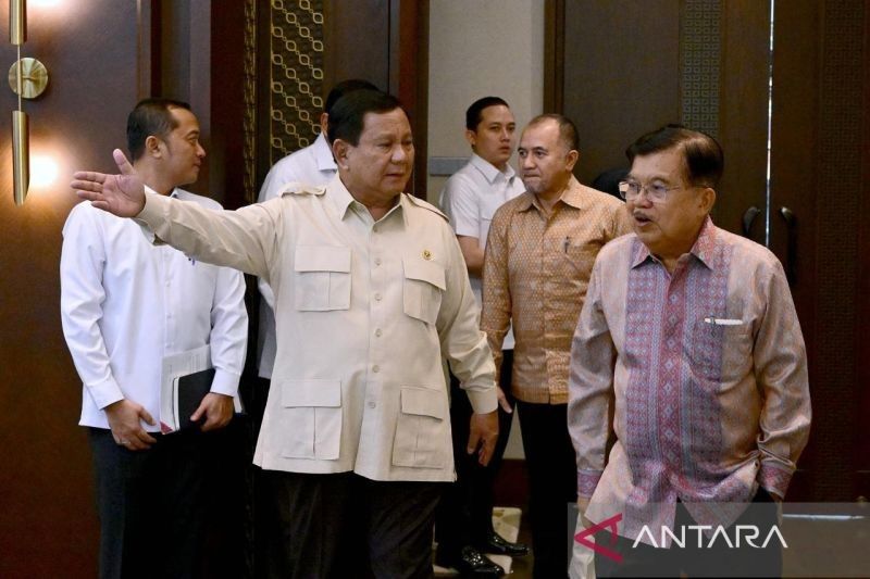 JK Beri Masukan soal Ketahanan Pangan pada Prabowo