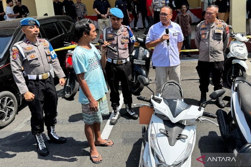 Polda NTB Ungkap Kasus Pencurian Motor Modus Polisi Gadungan