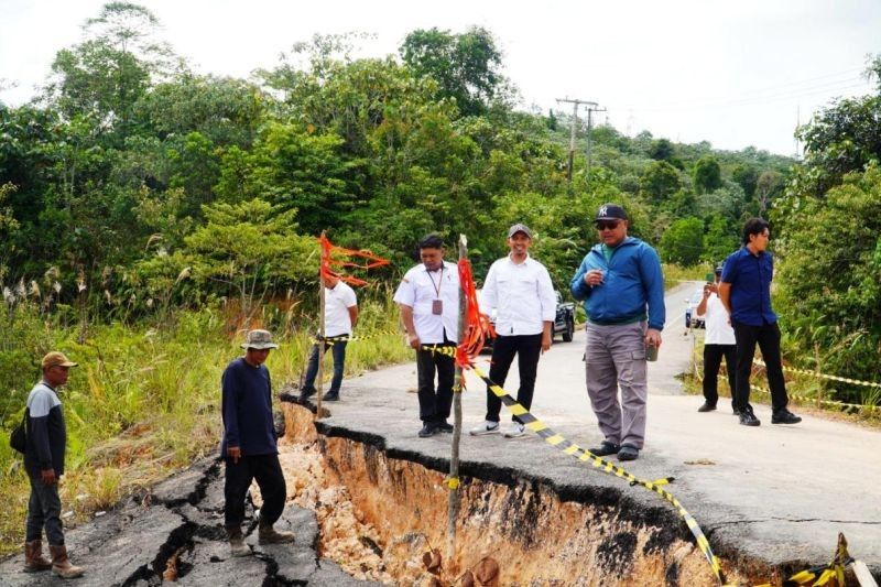 BPJ2N Perbaiki 6 Titik Longsor Jalan Nasional di Berau