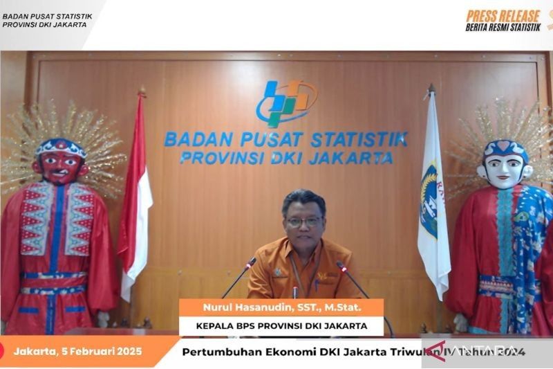 Pertumbuhan Ekonomi Jakarta Triwulan IV-2024: Naik 2,68 Persen