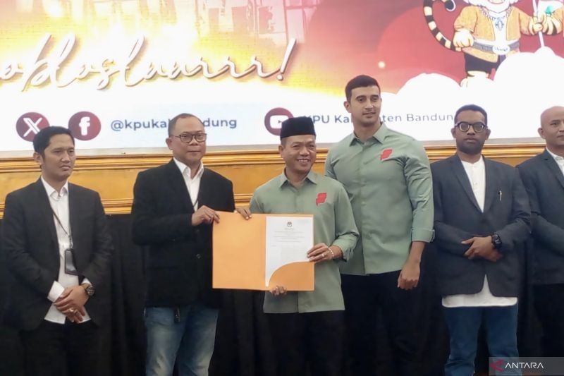 Dadang-Ali Syakieb Menang Pilkada Kabupaten Bandung 2024