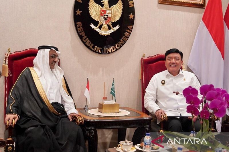 Menko Polkam dan Dubes Arab Saudi Bahas Perlindungan WNI dan Kerja Sama Anti-Terorisme