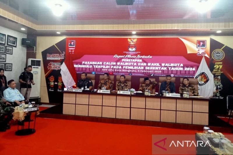 Deddy-Ronny Resmi Wali Kota dan Wakil Wali Kota Bengkulu 2025-2030