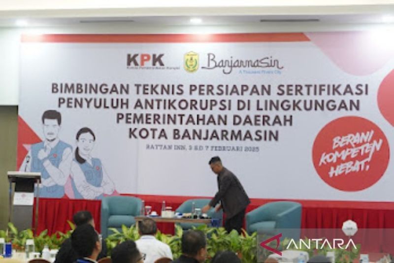 Pemkot Banjarmasin Gelar Bimtek Antikorupsi Bersama KPK