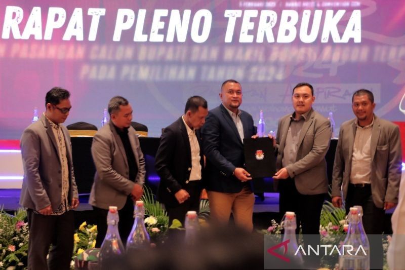 Rudy-Ade Resmi Bupati dan Wabup Bogor Terpilih Periode 2025-2030