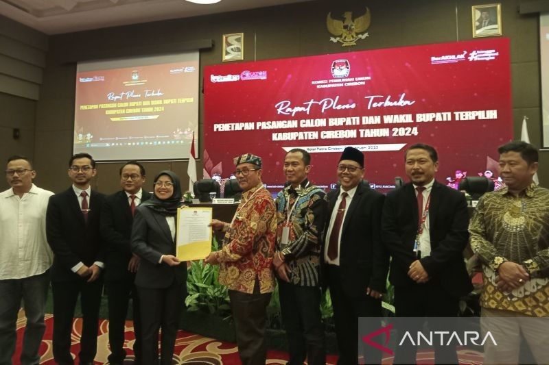 Imron-Agus Resmi Pemenang Pilkada Cirebon 2024