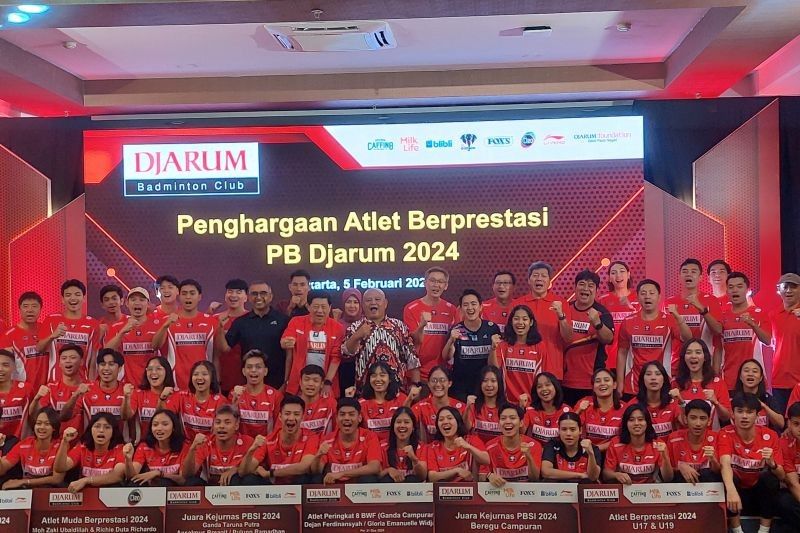 PB Djarum Beri Bonus Rp966 Juta untuk Atlet Berprestasi Tahun 2024