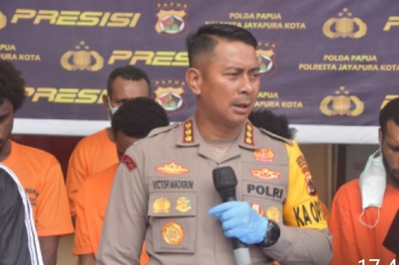 12 Motor Hasil Curanmor Antarkota di Jayapura Disita Polisi