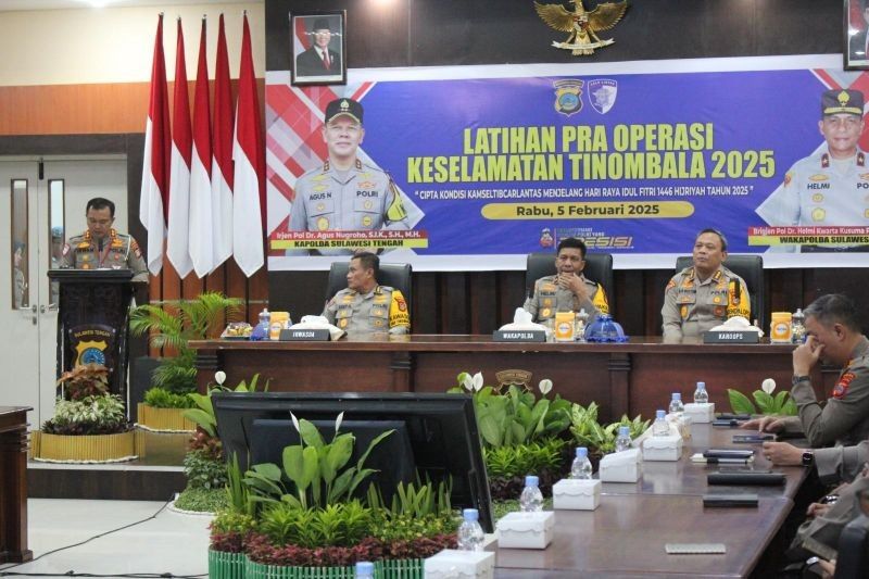 Polda Sulteng Gelar Latihan Praoperasi Tinombala 2025