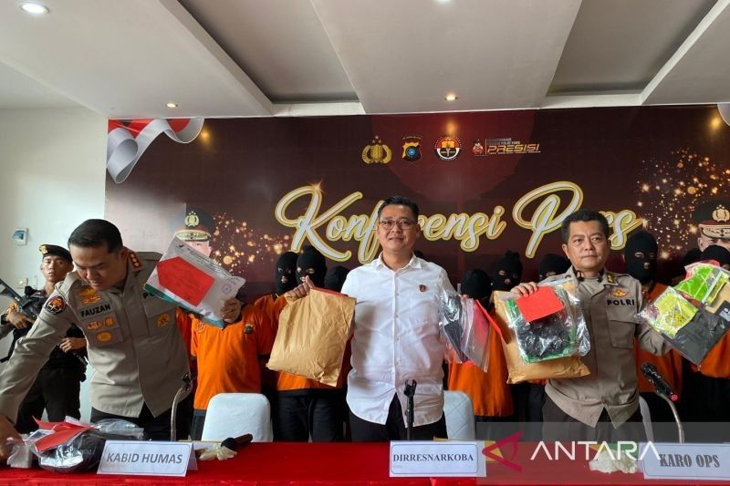 Polda Babel Telusuri Jaringan Narkoba Antar Pulau Pasca Operasi Antik Menumbing 2025