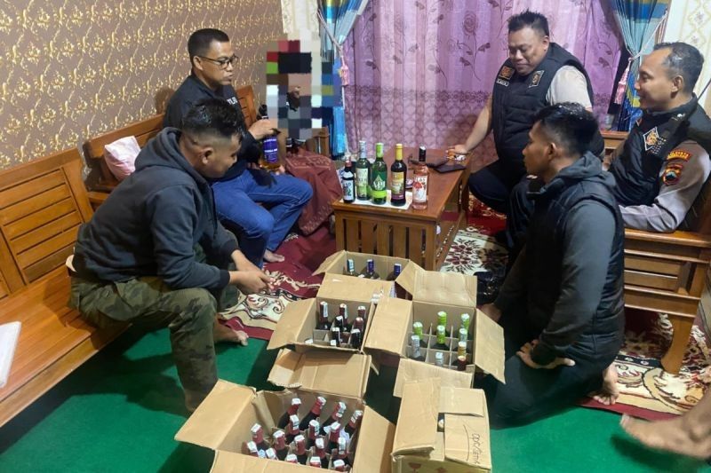 Polresta Magelang Sita 312 Botol Miras, Tekan Peredaran Alkohol