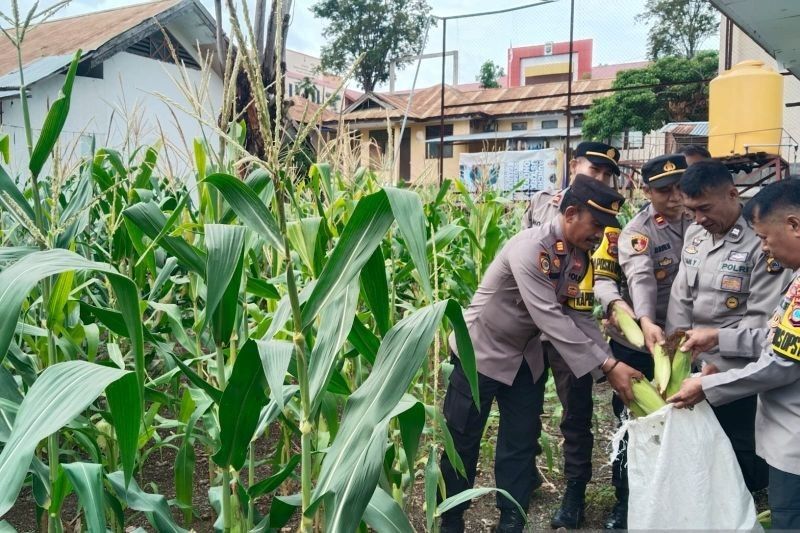 Polres Donggala Ajak Warga Donggala Sukseskan Ketahanan Pangan