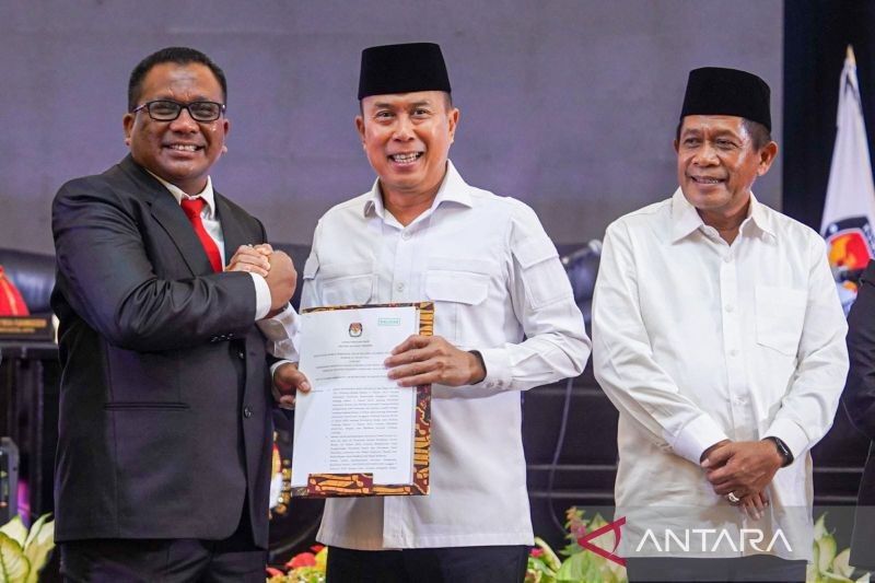 Resmi! ASR-Hugua Menang Pilgub Sultra 2024