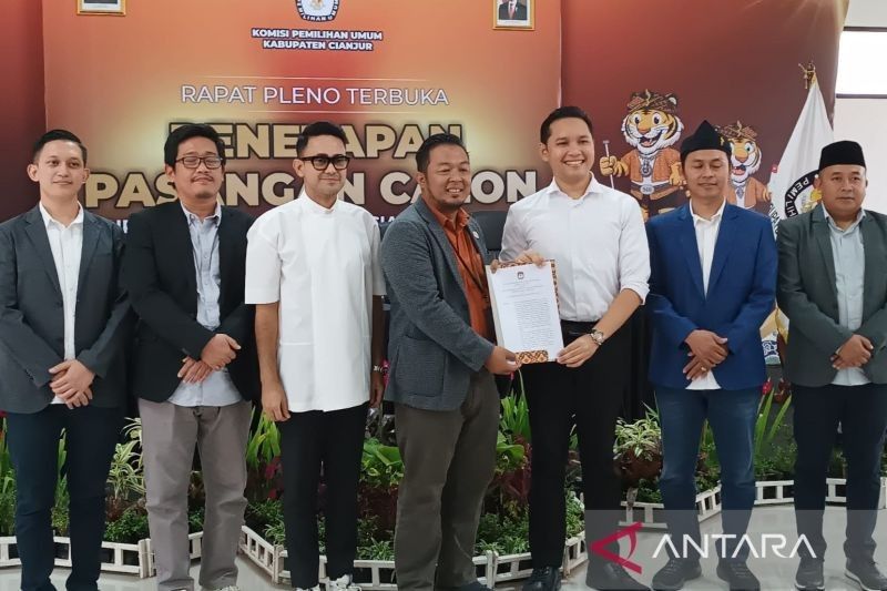 Wahyu-Ramzi Resmi Bupati dan Wabup Cianjur 2025-2030