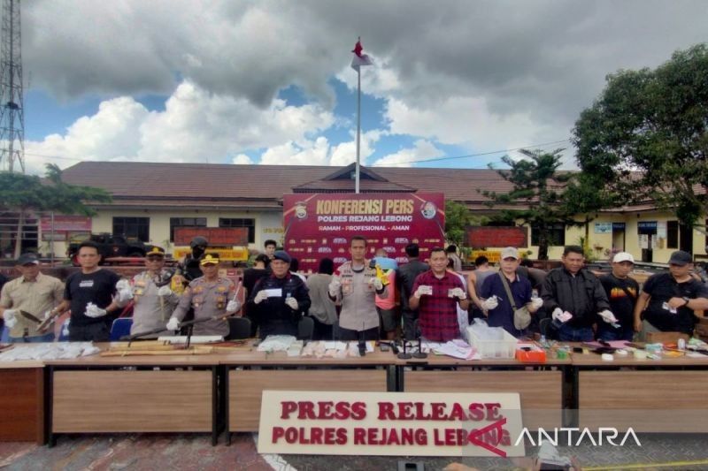 Penggerebekan Besar Bandar Narkoba di Rejang Lebong, Bengkulu