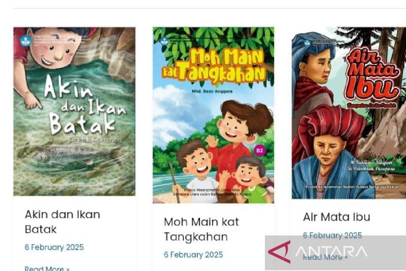 97 Buku Cerita Anak Dwibahasa Sumut Kini Tersedia Online Gratis!