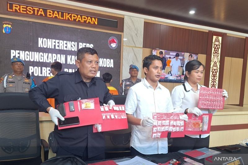 Polresta Balikpapan Tangkap Dua Bandar Sabu Residivis