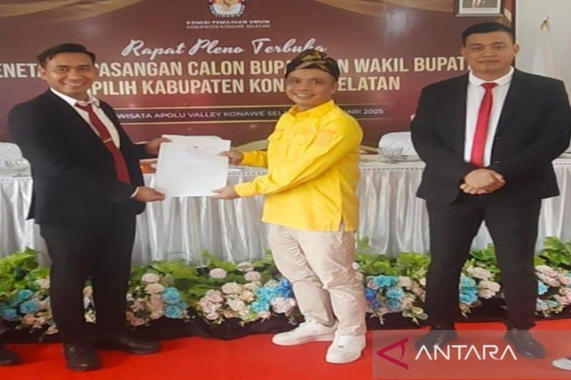 Irham-Wahyu Resmi Bupati dan Wabup Konsel 2025-2030