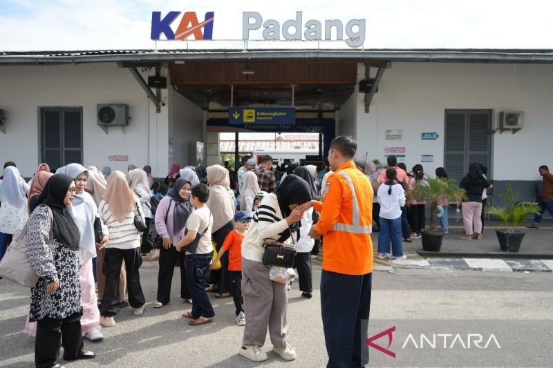 Lonjakan Penumpang KA di Sumbar: Naik 15 Persen di Januari 2025