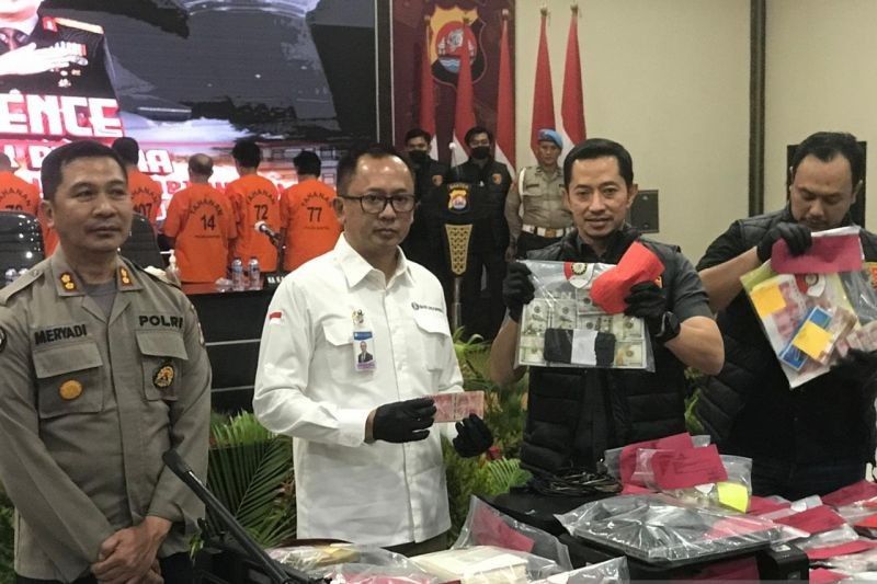 Polda Banten Ungkap Sindikat Uang Palsu Lintas Provinsi, 14 Tersangka Ditangkap