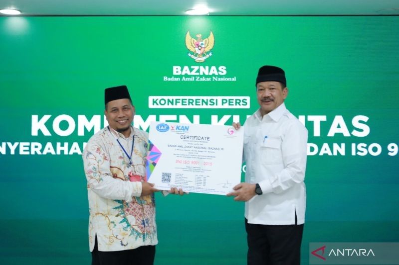 Baznas Raih Sertifikasi ISO: Perkuat Tata Kelola Zakat dan Cegah Korupsi