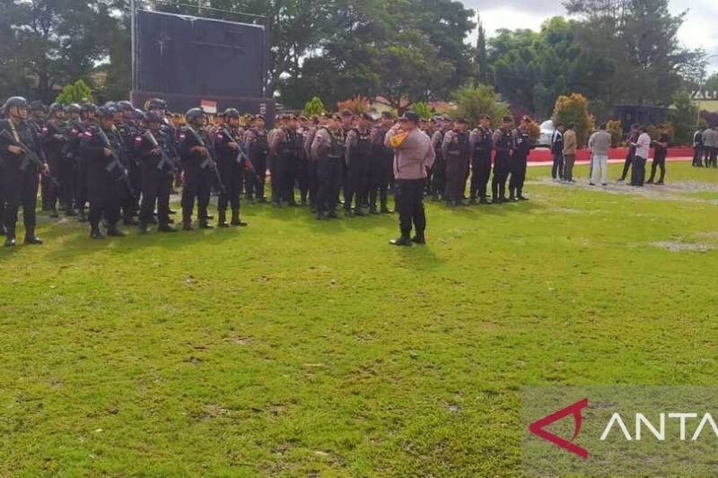 62 Personel Brimob Perkuat Pengamanan di Wamena Jelang Putusan MK