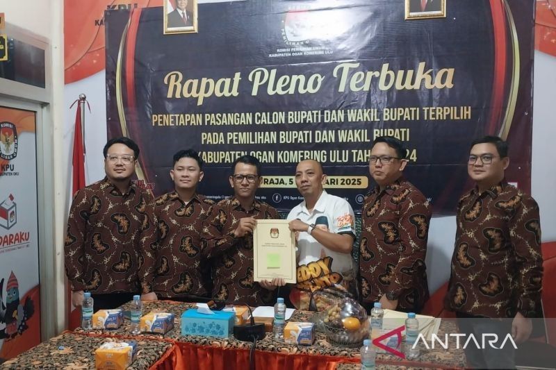 Teddy-Marjito Resmi Pimpin OKU Periode 2025-2030