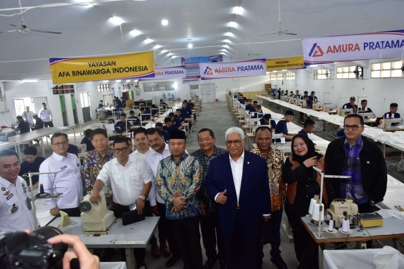 DPR Apresiasi Program Pembinaan Keterampilan Garmen di Lapas Makassar