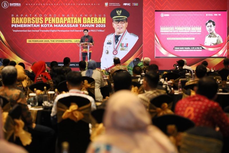 Bapenda Makassar Konsolidasi, Target PAD Rp2 Triliun di 2024