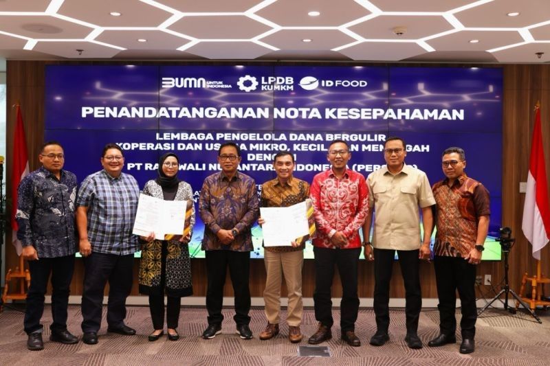 LPDB-KUMKM dan ID Food Jalin Kerja Sama Perkuat Ketahanan Pangan Nasional