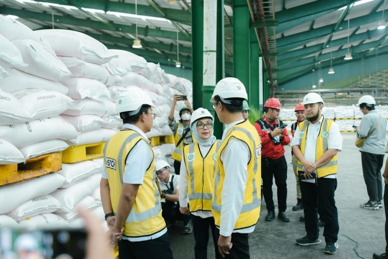 Wamen BUMN Pastikan Stok Pupuk Aman, Resmikan Kebun Riset Kujang Kampioen