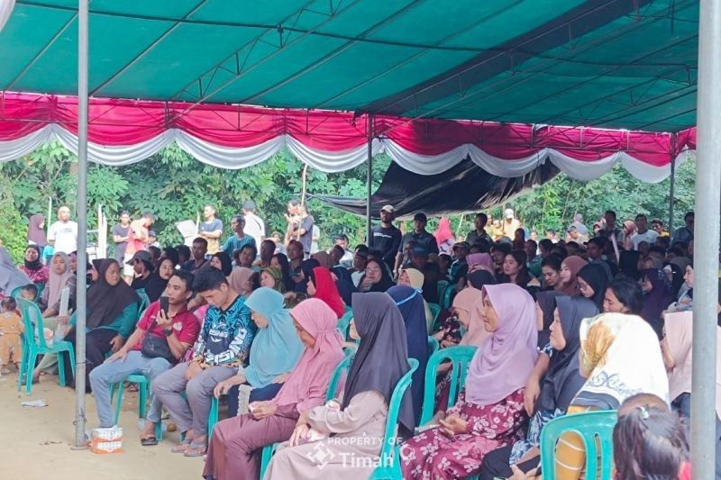 PT Timah Libatkan Warga Dusun Tanah Merah dalam Penambangan Timah