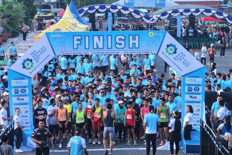 Kapuas Run Series 2: PLN Sukses Gelar Lari, Dorong Ekonomi & Gaya Hidup Sehat