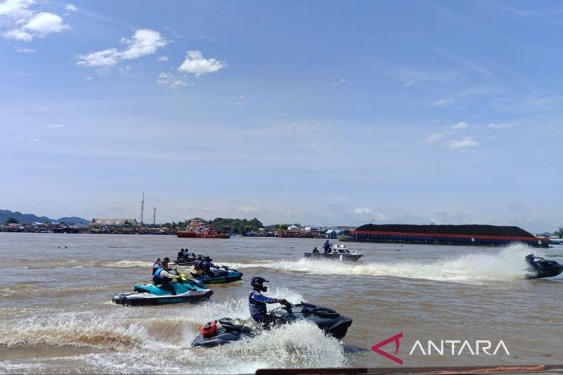 Semarak Jet Ski di Hari Jadi Samarinda ke-357