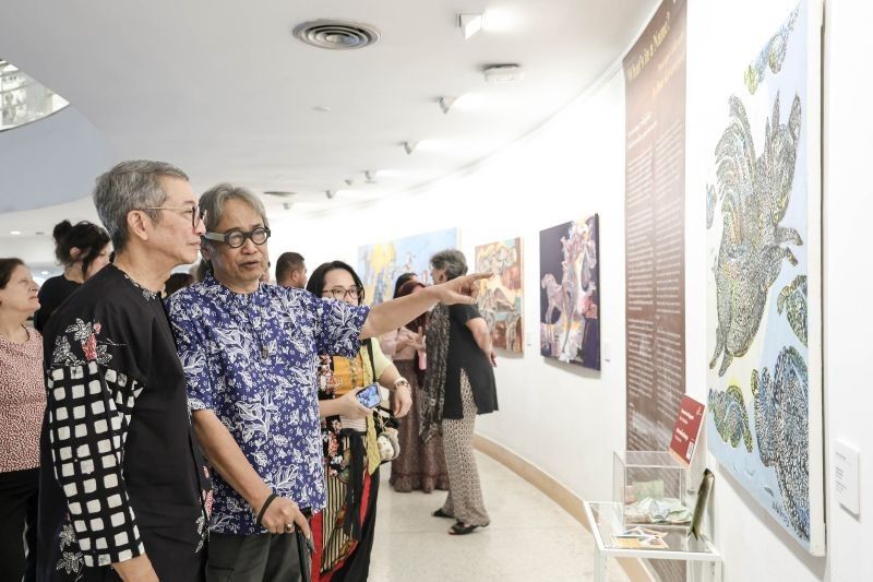 Pameran Seni Butet Kartaredjasa Pererat Hubungan Budaya RI-Thailand