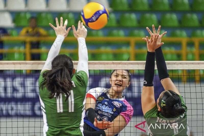 Jakarta Livin Mandiri Sapu Bersih Kemenangan atas Yogya Falcons di Proliga 2025