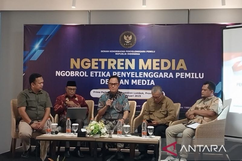 16 Aduan Etik Penyelenggara Pemilu NTB Diperiksa DKPP