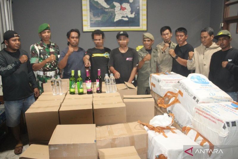 Kodim Bima Gagalkan Penyelundupan 1.608 Botol Miras Jelang Ramadhan