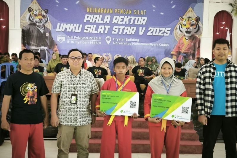 BPJAMSOSTEK Lindungi 700 Atlet Pencak Silat di Kejuaraan UMKU Silat Star V 2025