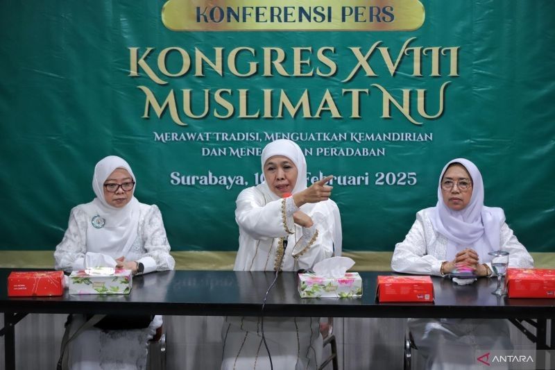 Prabowo & Gibran Buka Kongres XVIII Muslimat NU di Surabaya