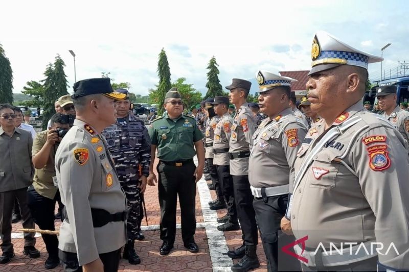 Operasi Keselamatan Tinombala 2025: 1.024 Personel Polda Sulteng Wujudkan Tertib Berlalu Lintas